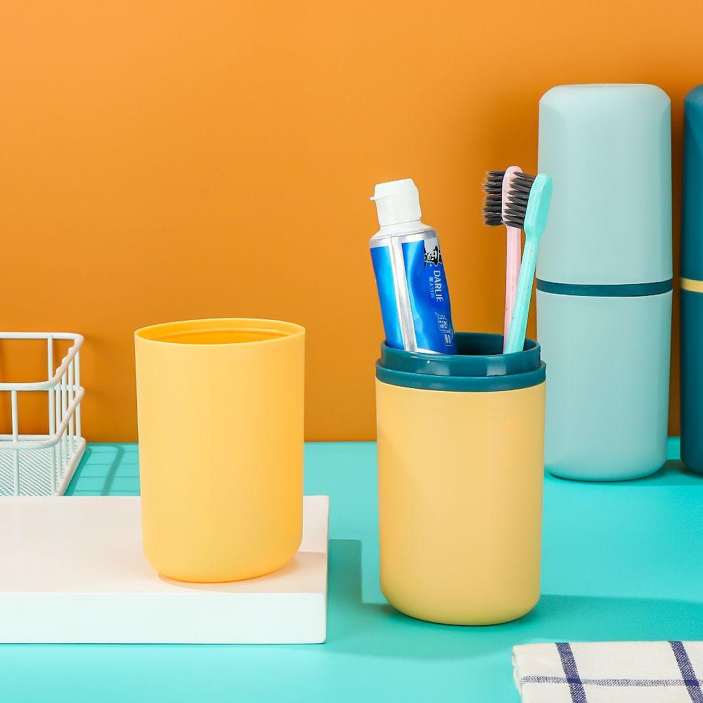 Solighter Gelas Kumur Ganda Kamar Mandi Wadah Accessorie Daily Gadgets Wash Toothbrush Cup
