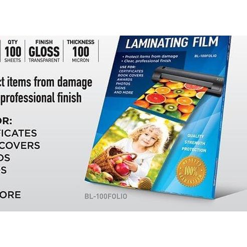 

☇ Plastik Laminating Folio Butterfly - Isi 100 - BL-100 ™