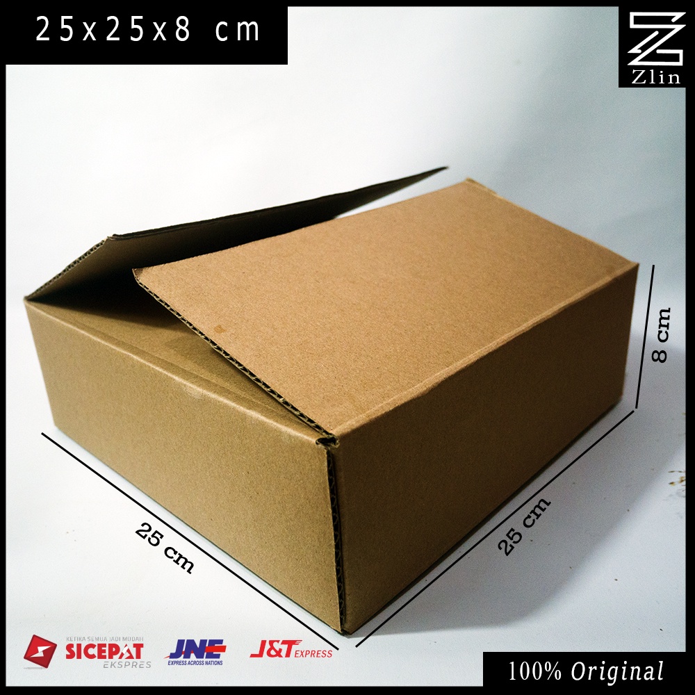 

Kardus Packing Tebal SINGGLE WALL p25xL25xT8 ( untuk dijual)