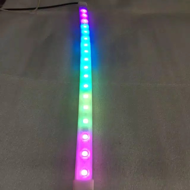 Orizaba - Lampu Led Stripe mobil motor 60cm dan 30cm 12volt warna warni lampu led strip rgb running 