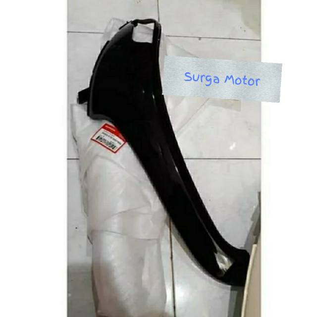 Cover Body sayap tebeng tameng Scoopy FI 2012 - 2016 ring 14 kiri hitam ORI AHM . 54303-K16-900FMB