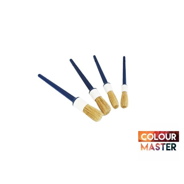 

DISKON- BISA COD Kuas Detailing Bristle (1 Set Isi 4 brush)