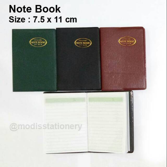 

Notebook agenda harian buku saku