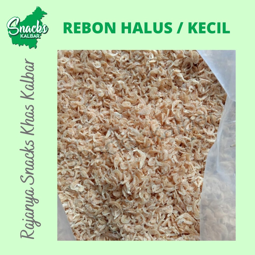 

Udang Rebon/ Ha Hong/ Bue He/ Udang Bakwan/ Udang Kering uk S/M/L 500 gram khas Pontianak/Kalimantan
