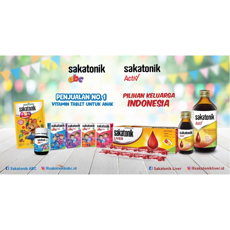 Sakatonik Liver Sirup 100ml atau 310ml - Sakatonik Activ Sirup