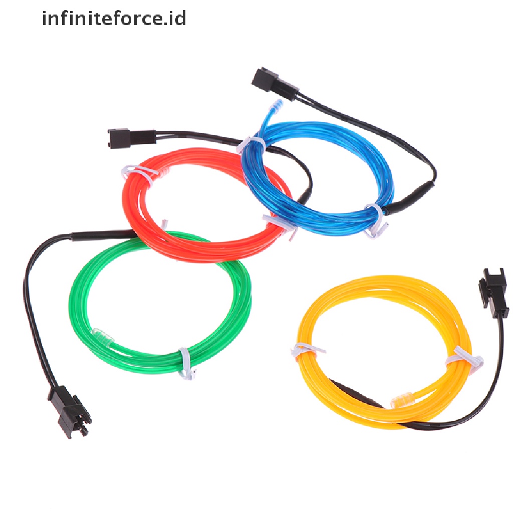 Infiniteforce.id Lampu Neon Led Fleksibel Panjang 1m Untuk Pesta Dansa