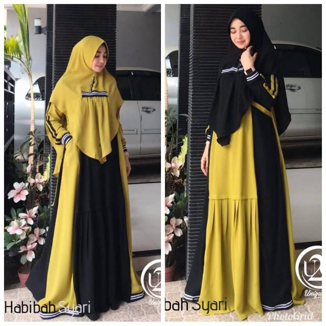 Gamis Habibah syar'i by u2c