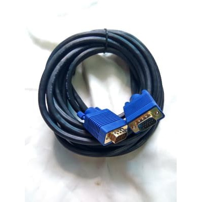 KABEL VGA 5M HIGH QUALITY GOLD PLATED / KABEL VGA MALE TO MALE 5 METER