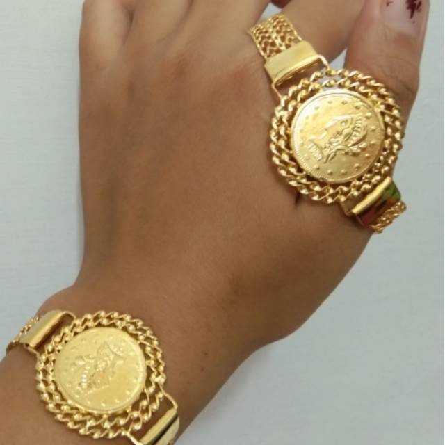 gelang koin mas penang