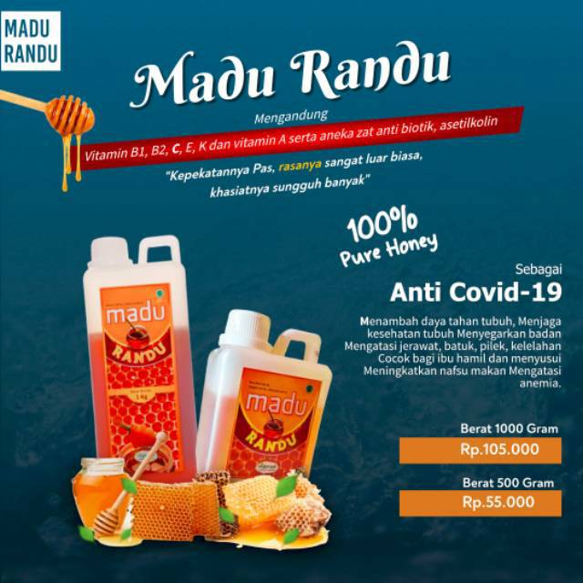 

Madu Randu 1kg