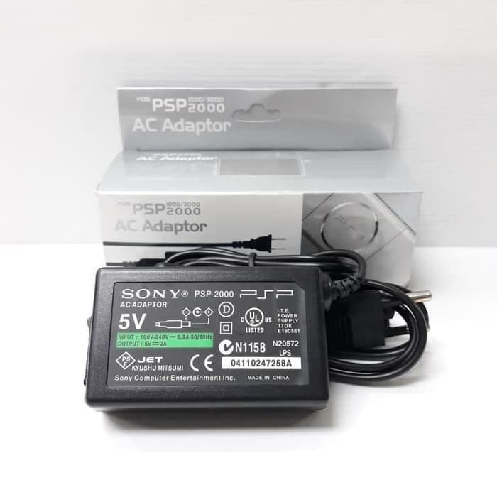 AC ADAPTOR PSP/CHARGER PSP 1000/2000/3000 ORIGINAL Original original