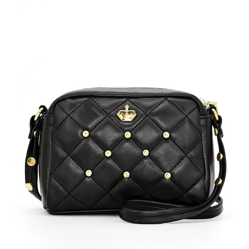 TAS SELEMPANG WANITA SOPHIE MARTIN HITAM PESTA RAVELINA T4962B5 KULI A