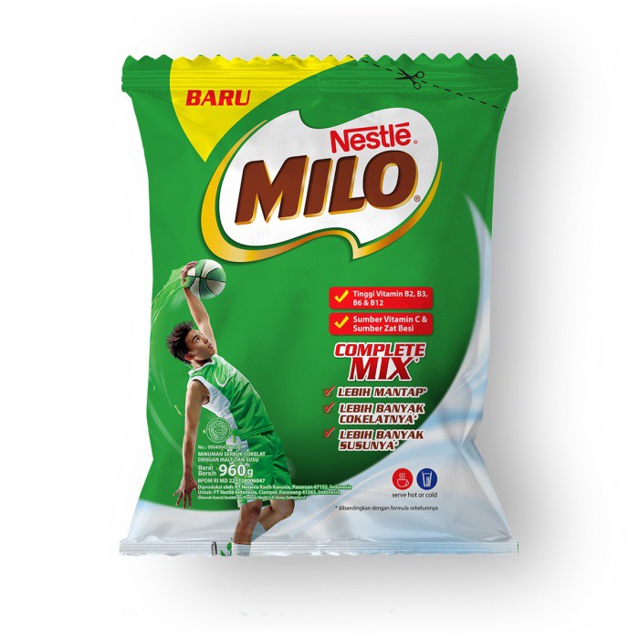 

MILO COMPLETE MIX 960GR