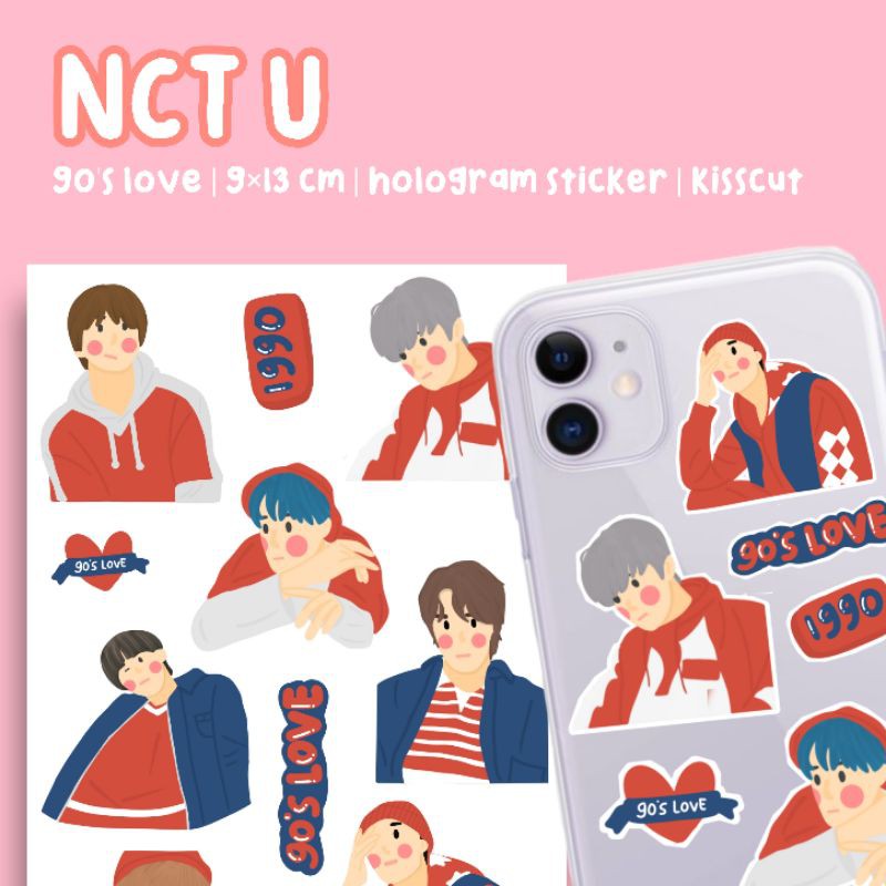 

NCTU 90'S LOVE HOLOGRAM STICKER