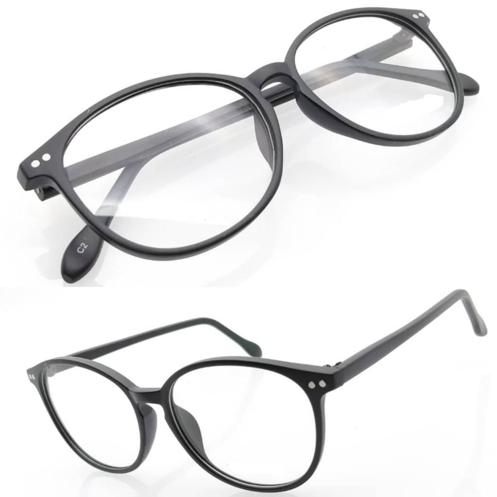  kacamata  pria wanita frame lensa 8018 anti radiasi 