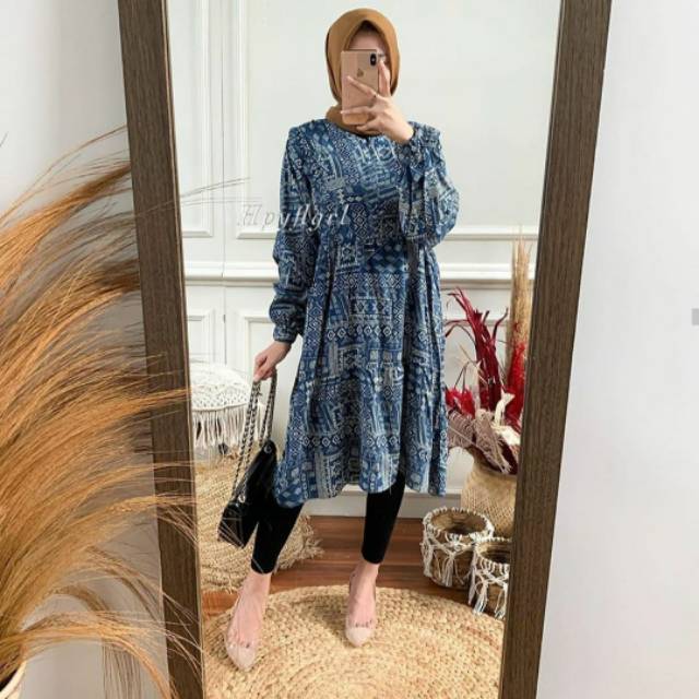 Tunik muslim  baju  tunik atasan  tunik Gracia tunik 