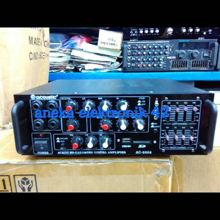 AMPLIFIER ACOUSTIC 3202