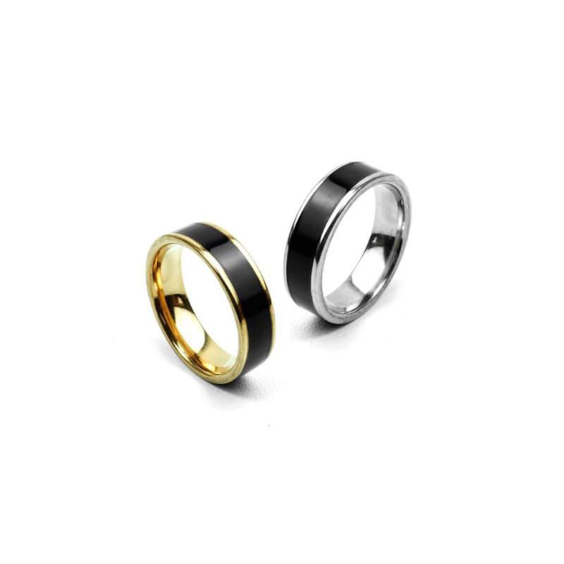 CINCIN TITANIUM RING PRIA WANITA / CINCIN RING KOMBINASI