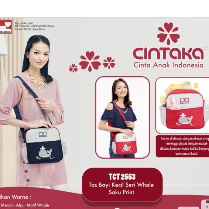 Chintaka Tas kecil Whale Series TCT2553