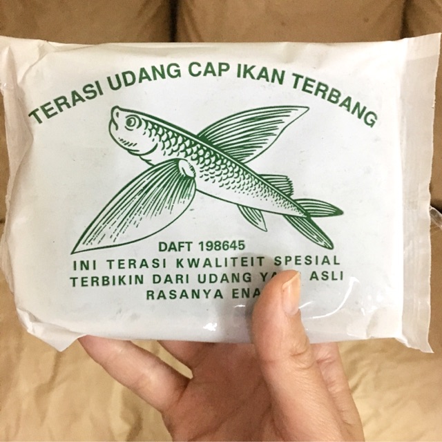 Terasi Udang Cap Ikan Terbang 300gram