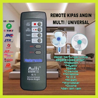 REMOT REMOTE KIPAS ANGIN MULTI / UNIVERSAL RM99+ID K-1
