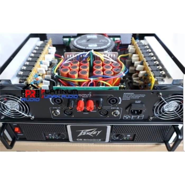 Power Peavey CS 8000 HZ Amplifier Peavey CS 8000HZ