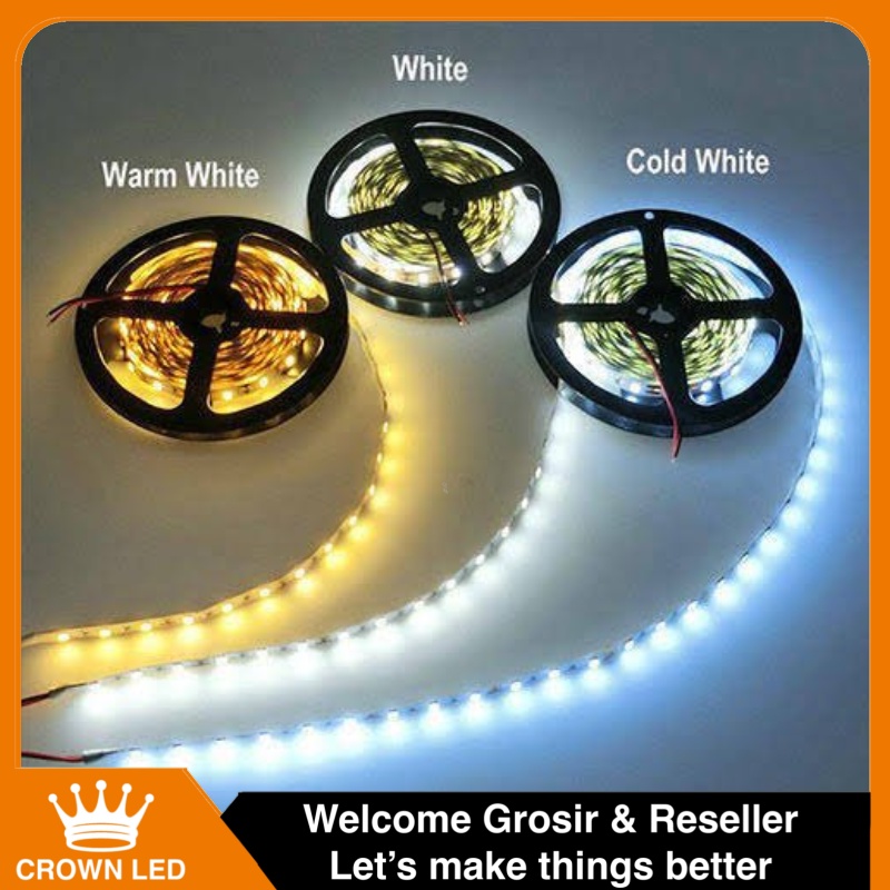 LAMPU PLAFON LED STRIP 5050 IP44 GEL OUTDOOR INDOOR AWET SUPER TERANG