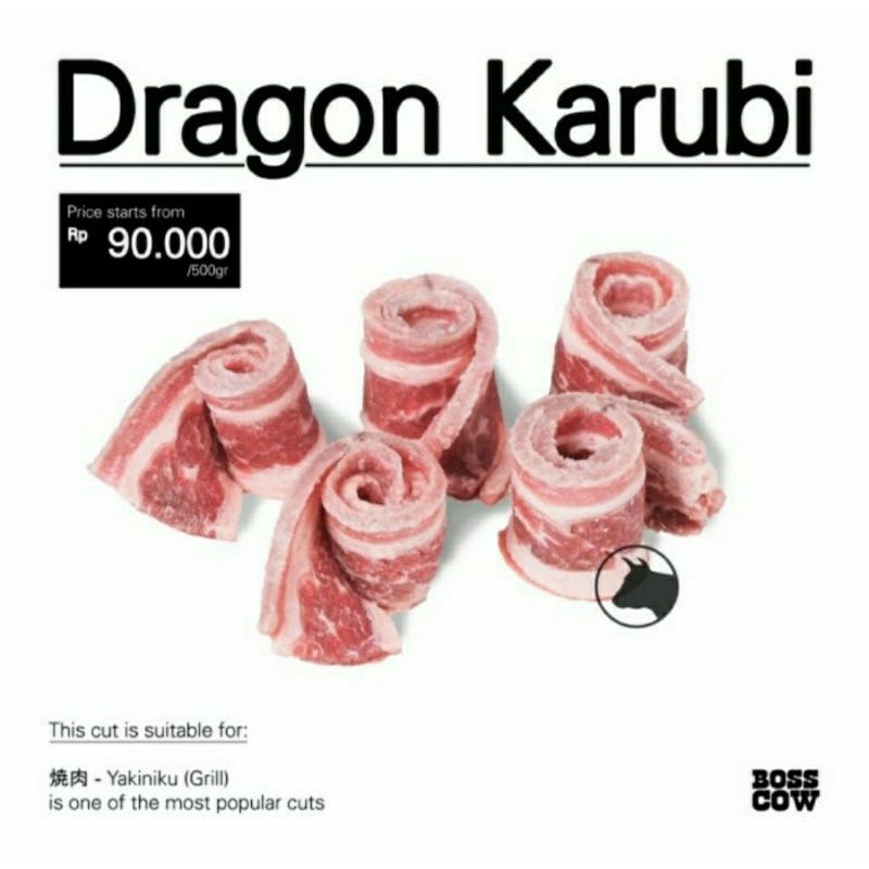 

Dragon Karubi Shortplate 0,5 CM Import Choice USA 500 gram