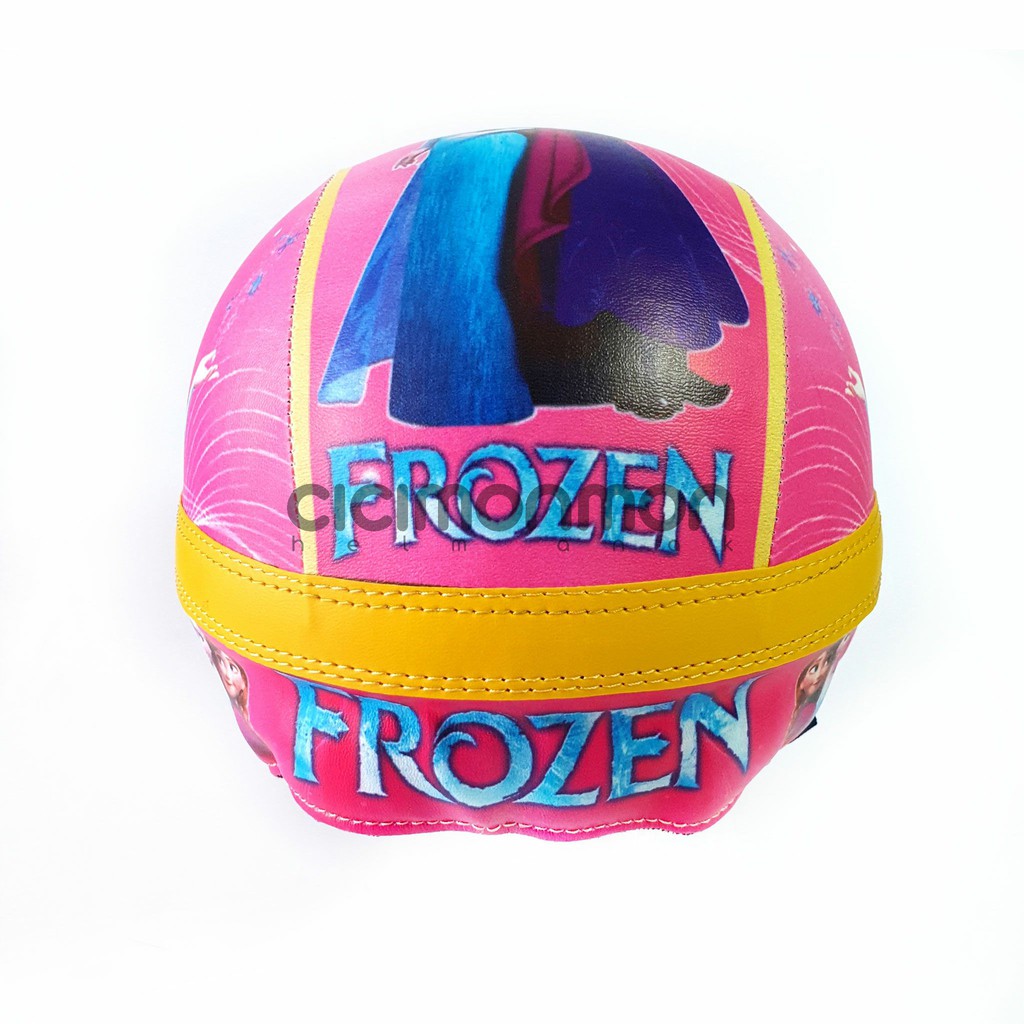 SPECIAL Helm Anak Retro Karakter Frozen