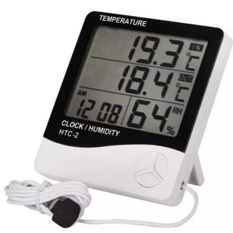 Thermometer Digital Hygrometer Alat Pengukur Suhu Ruangan
