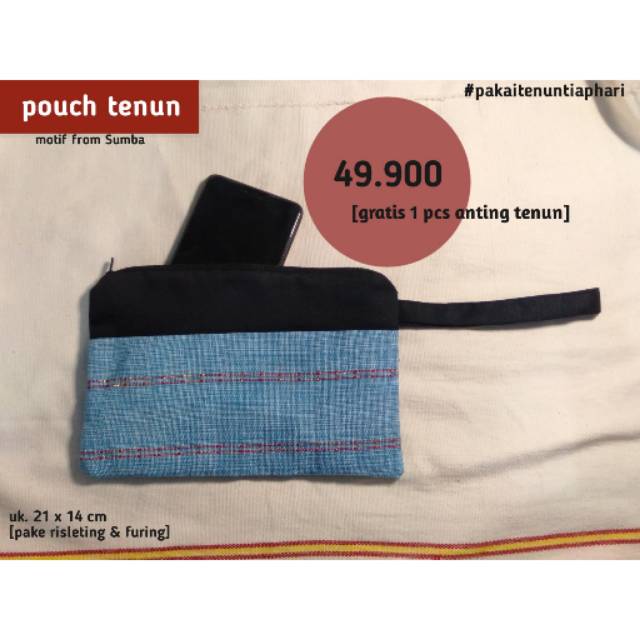 Pouch Tenun asli NTT