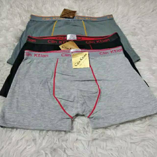 (3pcs)celana boxer pria remaja dan dewasa