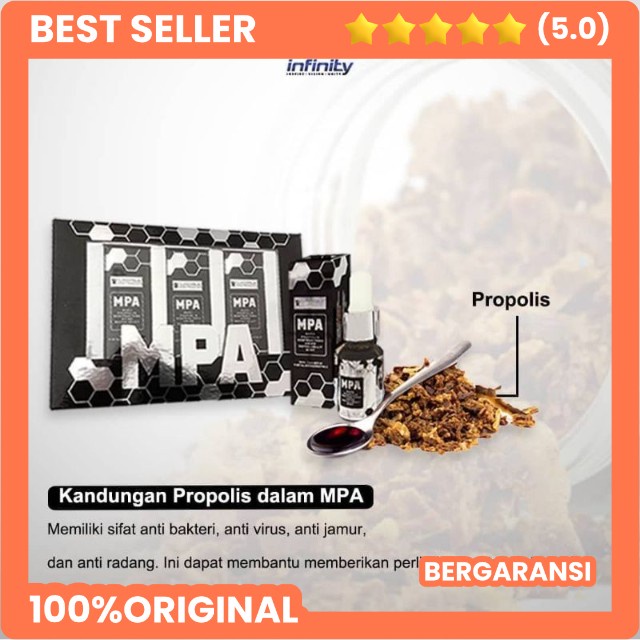 MPA Nano Propolis by Ourcitrus Menjaga Stamina Tubuh Anti Virus Bakteri Jamur Aman Bumil dan Bayi