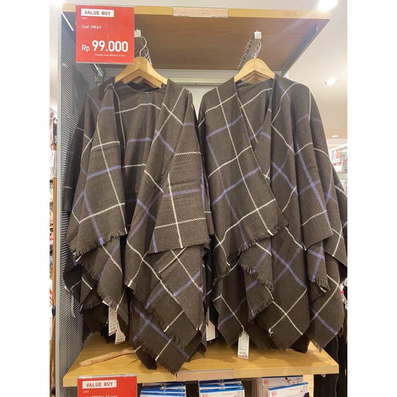 Syal 2Way Uniqlo