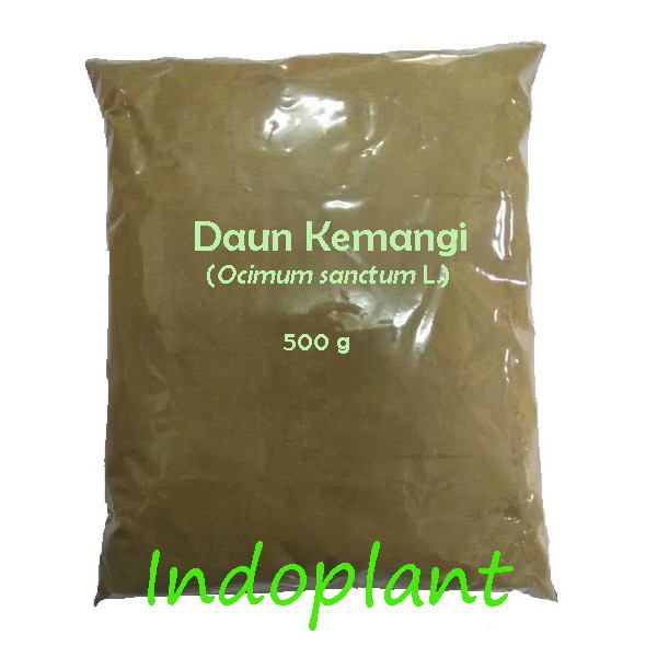 

Bubuk Daun Kemangi 500 g Serbuk Ocimum sanctum Powder Murni Grade A