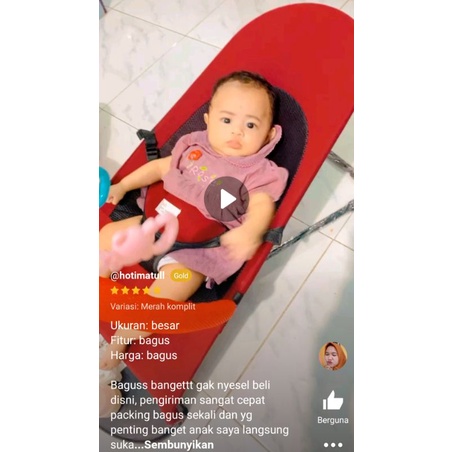 Bouncer Bayi kursi Ayunan Bayi Lipat/Baby Bouncer infant-8