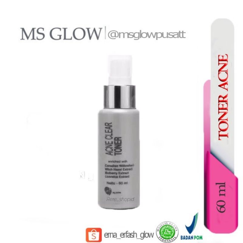 toner acne Ms Glow/Ms Glow toner acne