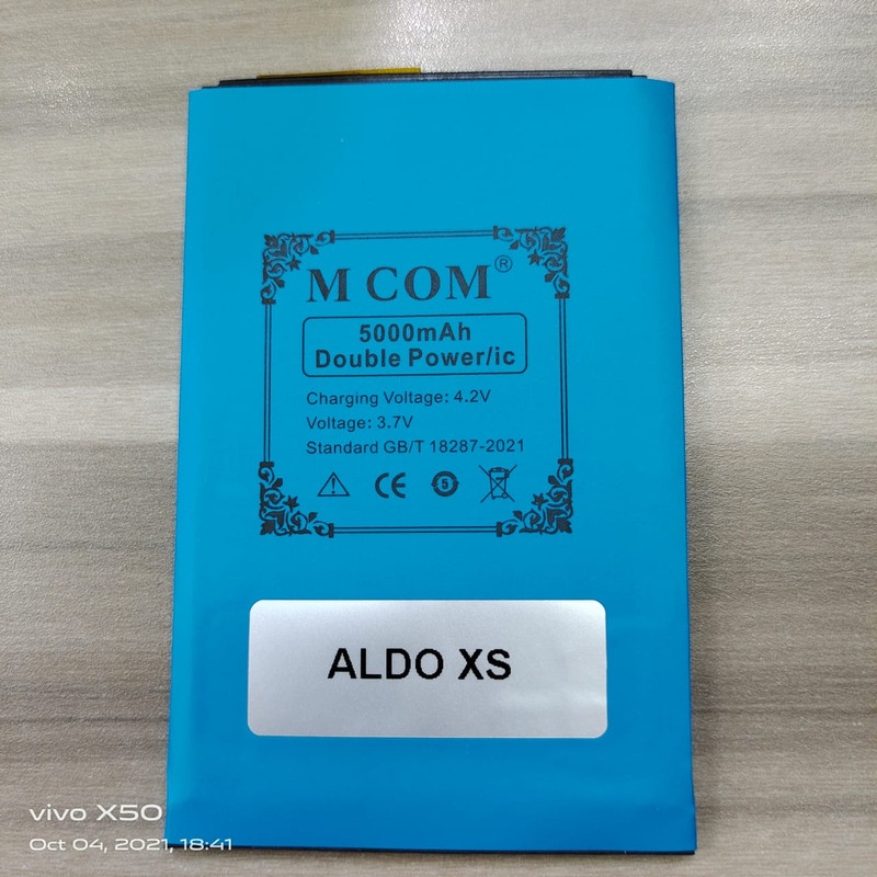 Battery Batere Batre Baterai Double Power Mcom Aldo XS