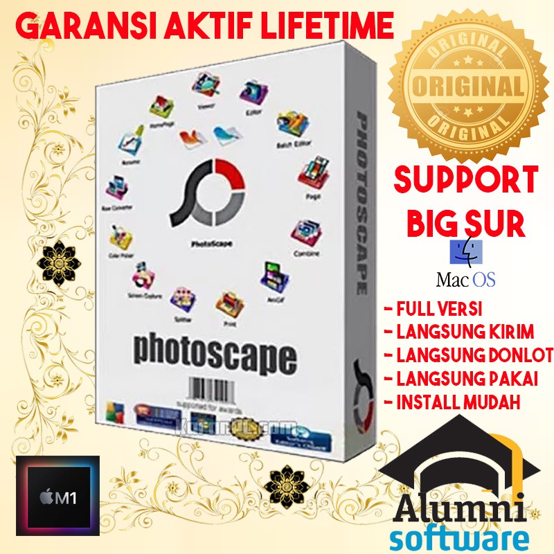 [FULL VERSION] PhotoScape X 4 Mac BIG SUR - GARANSI AKTIVASI