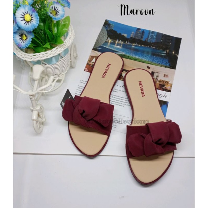 sandal slop wanita slip/sendal wanita slop/slop PB/sandal nevada