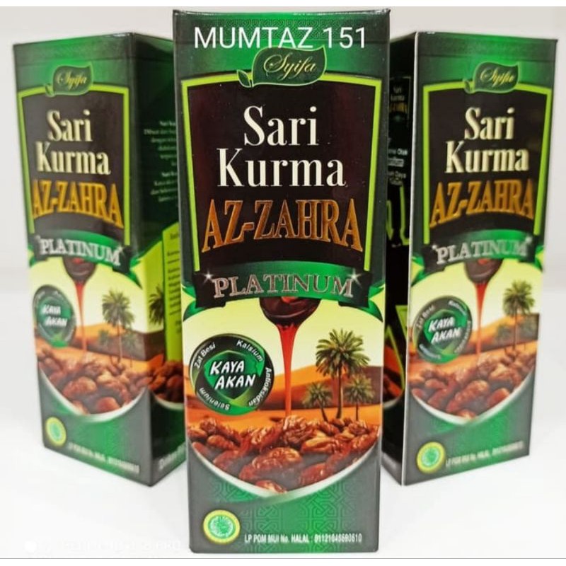 

Sari Kurma Az Zahra Platinum | 330gr cV Syifa