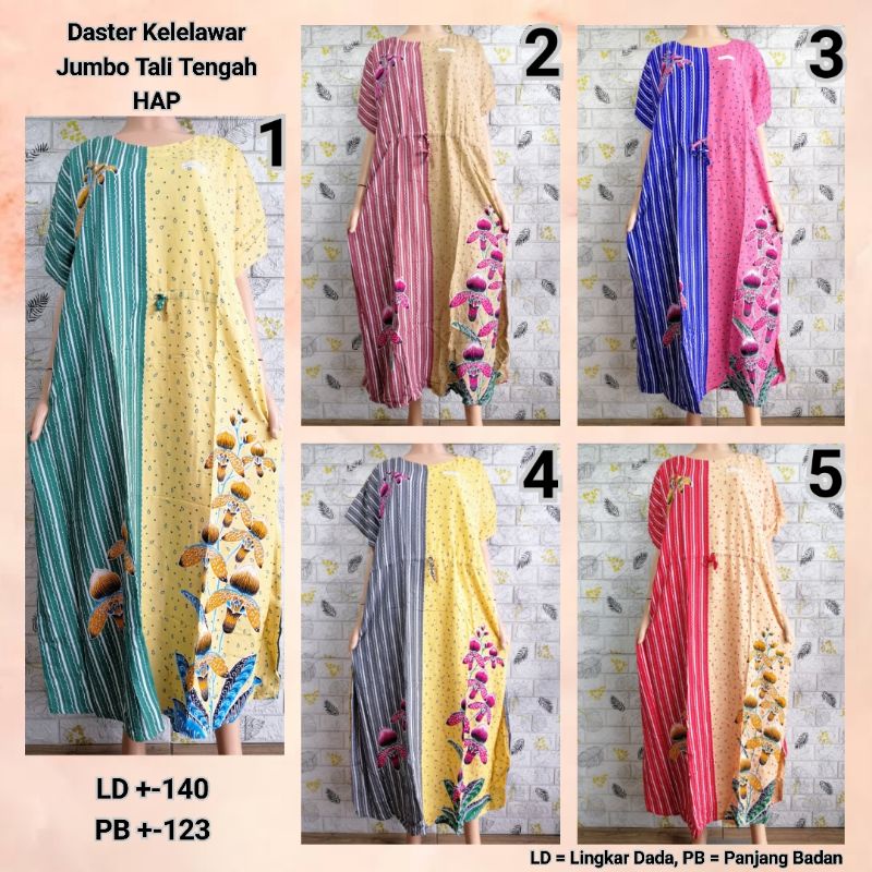 DASTER KELELAWAR JUMBO TT HAP RAYON LOWO TALI TENGAH GULAS + BU TEJO HJN