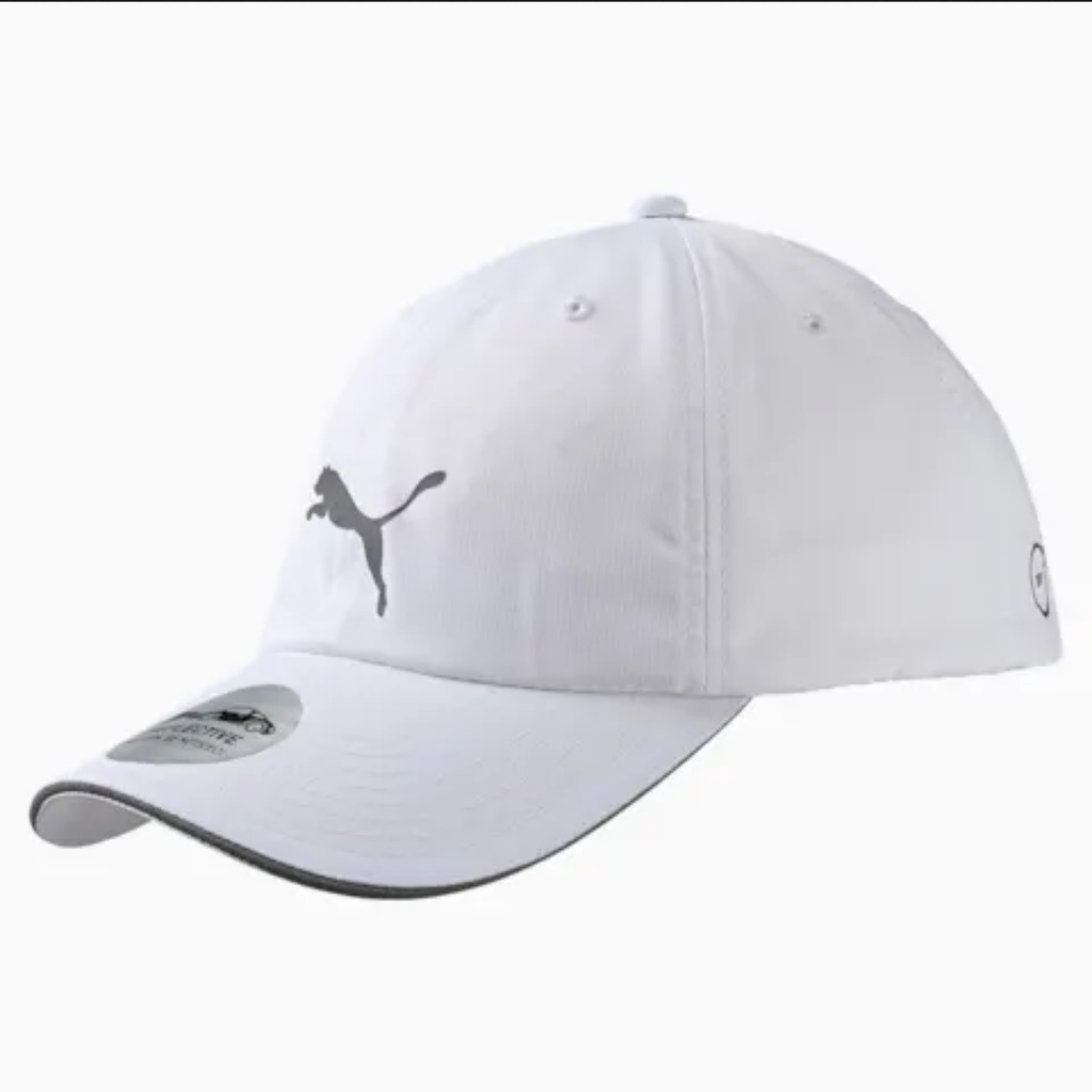 PUMA Unisex Running Cap III Putih White 052911 02 Topi Original 100%