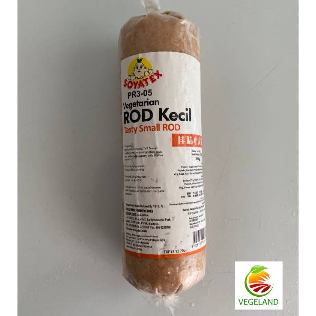 

Vegetarian Rod Kecil / Tasty Small Rod 500gr