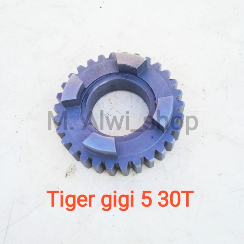 Rasio racing tiger gigi 5 30T, bikin gigi 5 lebih bertenaga.