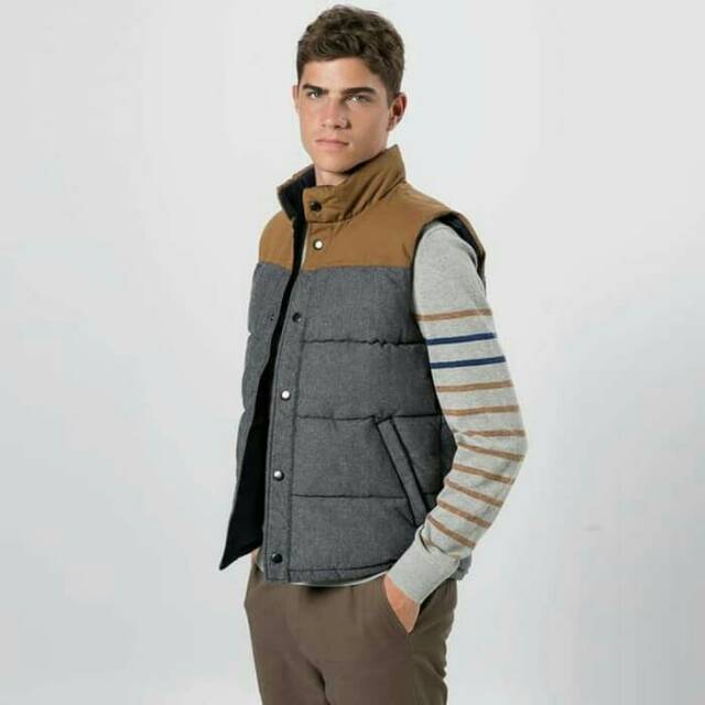 ROMPI MUSIM DINGIN GAP PRIA-ROMPI MOTOR-VEST TRAVELING-VEST OUTDOOR COWOK-ROMPI CAMPING BRANDED