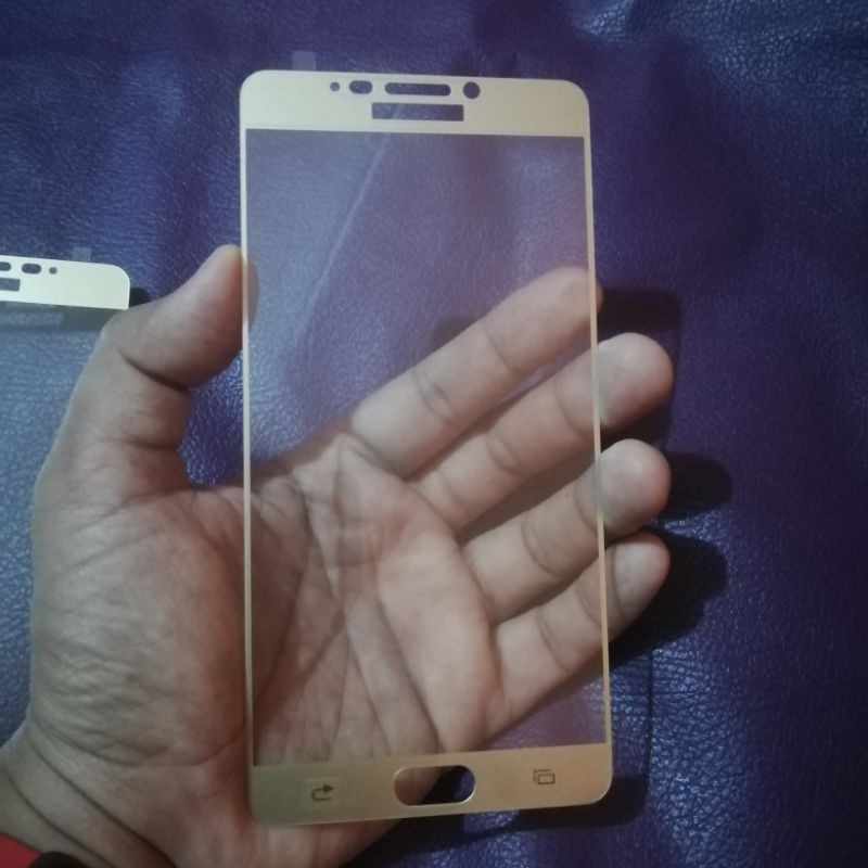 Tempered Glass C9 Pro Full colour
