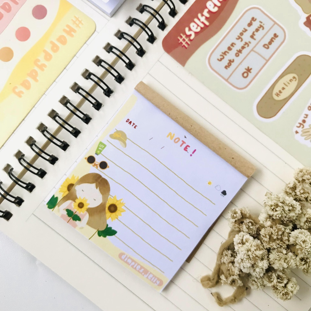 

Note Pad Memo Catatan Lucu Imut notepad memopad