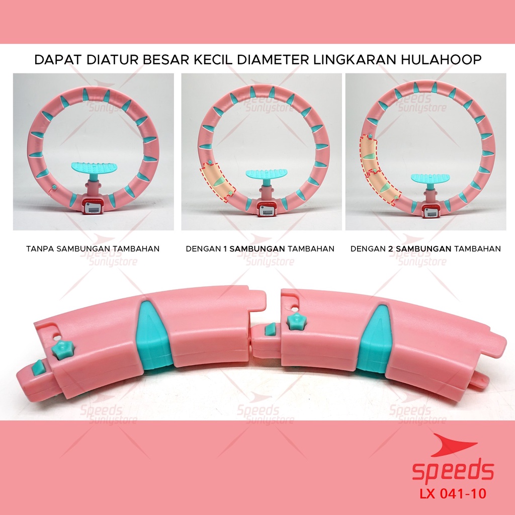 SPEEDS Hula Hoop Ring - Hula hop - Hulla Hoop - Hulla Hop - Smart Hola Holla Dancing 041-10-6