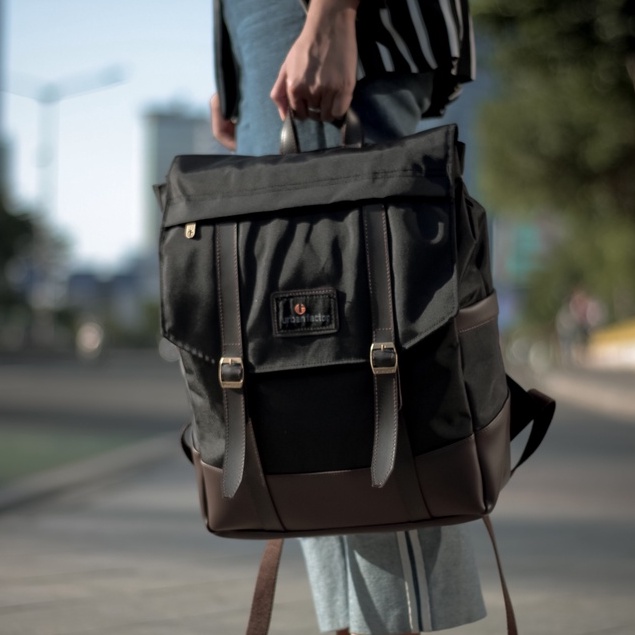 HIGHWAY BLACK |ManNeedMe x URBAN| Tas Ransel Punggung Pria Wanita Backpack ORIGINAL